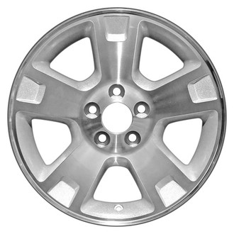 CCI® - 5-Spoke Silver with Machined Accents 17x7.5 Alloy Factory Wheel - Remanufactured