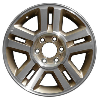 CCI® - Double 5-Spoke Tan with Machined Face 18x7.5 Alloy Factory Wheel - Remanufactured