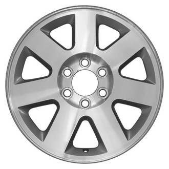 CCI® - 7 I-Spoke Silver with Machined Accents 18x7.5 Alloy Factory Wheel - Remanufactured