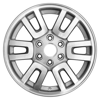 CCI® - 6 Double-Spoke Silver with Machined Face 18x8.5 Alloy Factory Wheel - Remanufactured