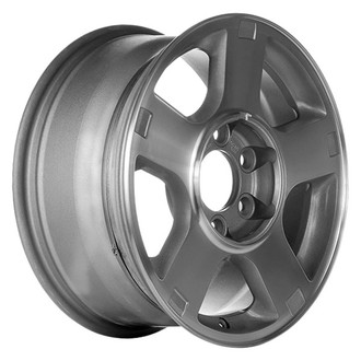 CCI® - 5-Spoke Silver with Machined Face 17x8 Alloy Factory Wheel - Remanufactured