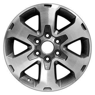 CCI® - 6 I-Spoke Gray with Machined Face 18x7.5 Alloy Factory Wheel - Remanufactured