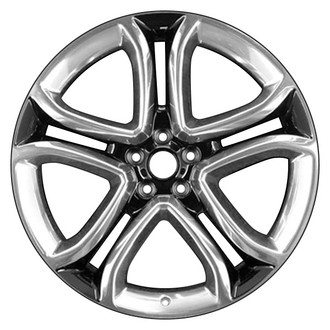 CCI® - Double 5-Spoke Black with Polished Accents 22x9 Alloy Factory Wheel - Remanufactured