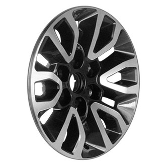 CCI® - 6 V-Spoke Black Pearl with Machined Accents 17x8.5 Alloy Factory Wheel - Remanufactured