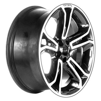 CCI® - 5 Split-Spoke Black with Machined Face 20x9 Alloy Factory Wheel - Remanufactured