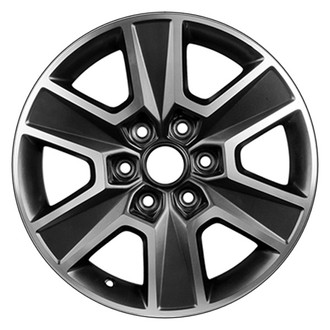 CCI® - 6 I-Spoke Dark Charcoal with Machined Face 18x7.5 Alloy Factory Wheel - Remanufactured