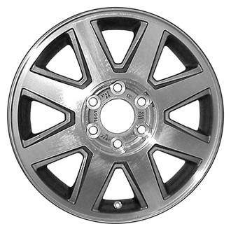 CCI® - 8 I-Spoke Silver 17x7 Alloy Factory Wheel - Remanufactured