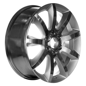 CCI® - 9 I-Spoke Bright Silver with Metallic Polished Accents 20x7.5 Alloy Factory Wheel - Remanufactured