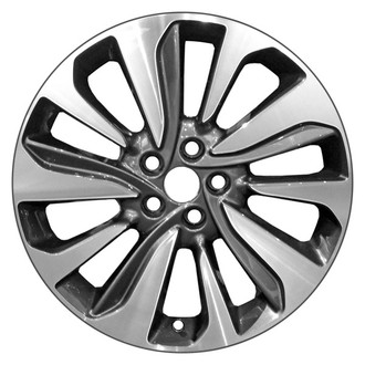 CCI® - 10 Spiral-Spoke Argent Metallic with Machined Accents 18x7 Alloy Factory Wheel - Remanufactured