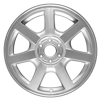 CCI® - 7 I-Spoke Polished and Silver with Diamond Cut 18x8 Alloy Factory Wheel - Remanufactured