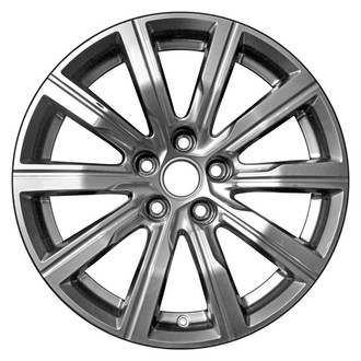 CCI® - 10 I-Spoke Dark Charcoal with Machined Accents 18x8 Alloy Factory Wheel - Remanufactured
