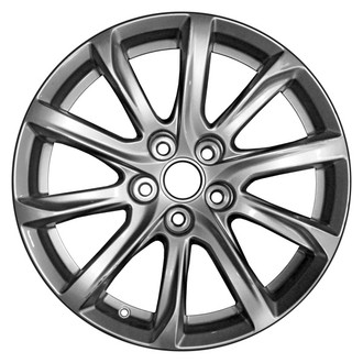 CCI® - 10 Turbine-Spoke Silver 18x8 Alloy Factory Wheel - Remanufactured