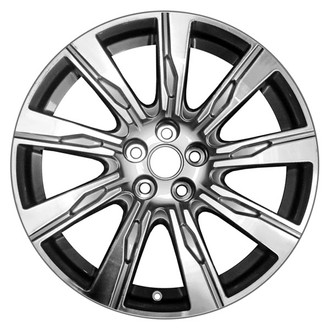 CCI® - 9 I-Spoke Charcoal with Machined Accents 20x8.5 Alloy Factory Wheel - Remanufactured