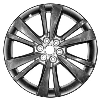 CCI® - 12-Spoke Polished Medium Charcoal 20x8 Alloy Factory Wheel - Remanufactured