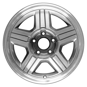 CCI® - 5-Spoke Machined Sparkle Silver 16x8 Alloy Factory Wheel - Remanufactured