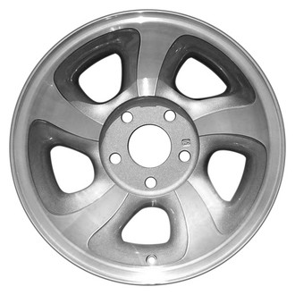 CCI® - 5 Spiral-Spoke Silver 15x7 Alloy Factory Wheel - Remanufactured