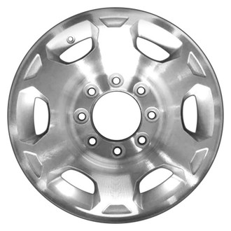 CCI® - 6-Slot Machined with Silver Pockets 17x7.5 Alloy Factory Wheel - Remanufactured