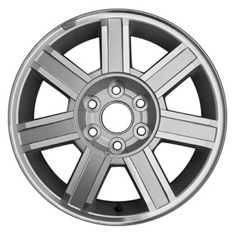 CCI® - 7 I-Spoke Machined with Silver Pockets 18x8 Alloy Factory Wheel - Remanufactured