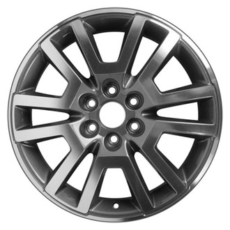CCI® - 6 V-Spoke Machined and Bright Hyper Silver 20x7.5 Alloy Factory Wheel - Remanufactured