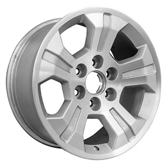 CCI® - 5-Spoke Machined and Silver 18x8.5 Alloy Factory Wheel - Remanufactured