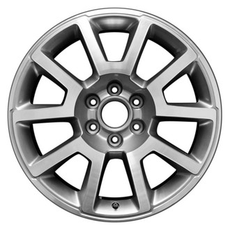 CCI® - 5 V-Spoke Machined and Charcoal 20x9 Alloy Factory Wheel - Remanufactured