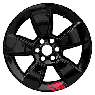 CCI® - 5-Spoke Black with Red Accents 18x8.5 Alloy Factory Wheel - Remanufactured