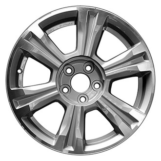 CCI® - 6 I-Spoke Machined and Silver 18x7 Alloy Factory Wheel - Remanufactured