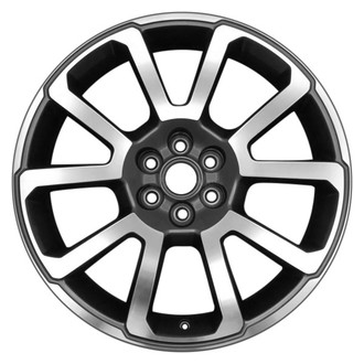 CCI® - 5 V-Spoke Machined and Medium Gray 20x8.5 Alloy Factory Wheel - Remanufactured