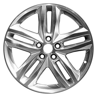 CCI® - Double 5-Spoke Machined and Silver 19x7.5 Alloy Factory Wheel - Remanufactured