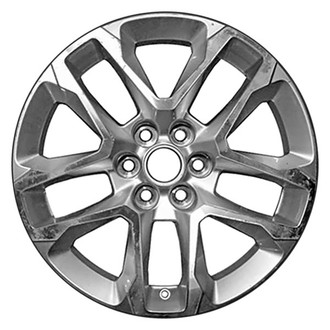 CCI® - Double 5-Spoke Machined and Medium Silver Metallic 18x7.5 Alloy Factory Wheel - Remanufactured