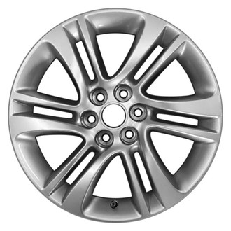 CCI® - 6 Double Spiral-Spoke Sparkle Silver 18x7.5 Alloy Factory Wheel - Remanufactured