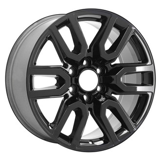 CCI® - 6 V-Spoke Black 20x9 Alloy Factory Wheel - Remanufactured