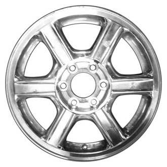 CCI® - 6 I-Spoke Bright Polished 17x7 Alloy Factory Wheel - Remanufactured