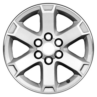 CCI® - 6 I-Spoke Machined and Silver 18x7.5 Alloy Factory Wheel - Remanufactured