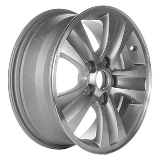 CCI® - 5-Spoke Machined and Silver 16x6.5 Alloy Factory Wheel - Remanufactured