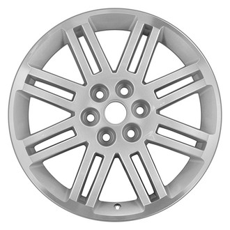 CCI® - 8 Double-Spoke Machined and Silver 20x7.5 Alloy Factory Wheel - Remanufactured