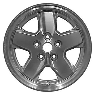 CCI® - 5-Spoke Charcoal Gray 16x7 Alloy Factory Wheel - Remanufactured