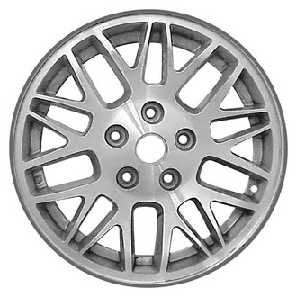 CCI® - 10 Y-Spoke Machined with Silver Vents 17x7.5 Alloy Factory Wheel - Remanufactured