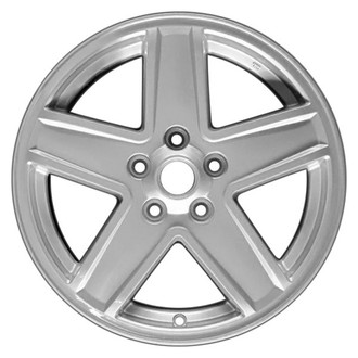 CCI® - 5-Spoke Silver 17x6.5 Alloy Factory Wheel - Remanufactured