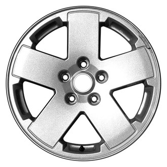 CCI® - 5-Spoke Machined and Bright Silver 18x7.5 Alloy Factory Wheel - Remanufactured