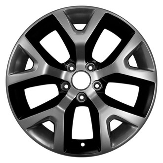 CCI® - 5 Y-Spoke Polished and Deep Black with Egg Matte Clear 17x7.5 Alloy Factory Wheel - Remanufactured
