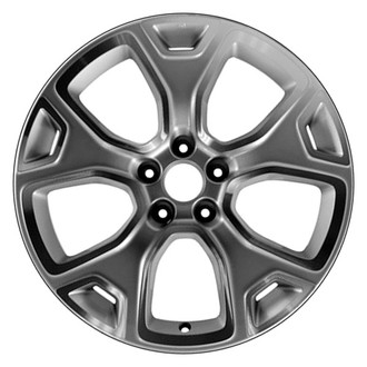 CCI® - 10 Y-Spoke Machined and Dark Reddish Charcoal 18x7 Alloy Factory Wheel - Remanufactured