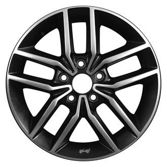 CCI® - Double 5-Spoke Polished and Dark Charcoal Metallic 18x8 Alloy Factory Wheel - Remanufactured