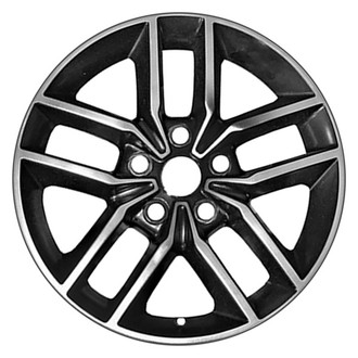 CCI® - Double 5-Spoke Polished and Black 18x8 Alloy Factory Wheel - Remanufactured