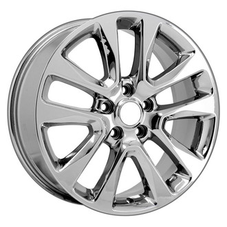 CCI® - 5 V-Spoke Polished and Dark Charcoal 20x8 Alloy Factory Wheel - Remanufactured