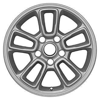 CCI® - Double 5-Spoke Sparkle Silver 17x8 Alloy Factory Wheel - Remanufactured