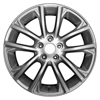 CCI® - 5 V-Spoke Bright Silver Metallic 17x7 Alloy Factory Wheel - Remanufactured