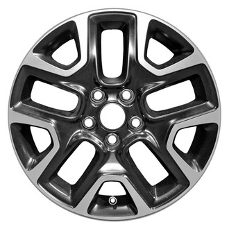 CCI® - 5 Y-Spoke Polished and Silver 17x6.5 Alloy Factory Wheel - Remanufactured