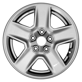 CCI® - 5-Spoke Silver 17x7.5" Alloy Factory Wheel - Remanufactured