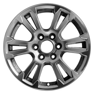 CCI® - 6 Double I-Spoke Machined and Silver 18x7.5 Alloy Factory Wheel - Remanufactured
